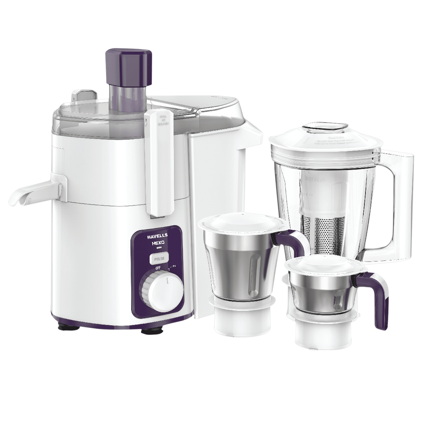 Grinder and outlet juicer